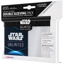 Star Wars: Unlimited Art Sleeves Double Sleeving Pack - Space Blue GGS15035ML